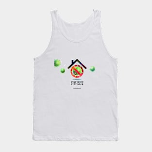 Stay Home Stay Safe Tank Top